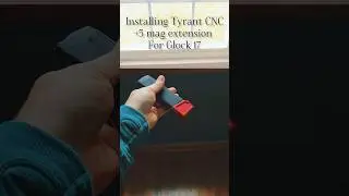 Tyrant CNC +5 mag extension | #new #upgrade #fyp #edc #shorts #gear #tools