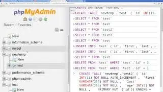 phpmyadmin Tutorial 08 - How to configure phpmyadmin insert data  in phpmyadmin
