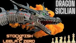 Чудовищная югославская атака! &mdash; Stockfish 14 против Leela C Zero &mdash; Dragon Sicilian-Yugoslav Attac...