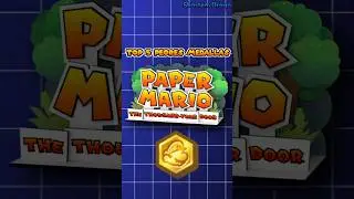 TOP 5 WORST MEDALS in Paper Mario: The Thousand-Year Door #nintendo #videogames #papermario