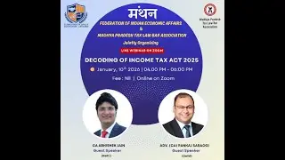 Decoding of Income Tax Act 2025 | FIEA | MANTHAN | @thefieaofficial