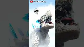 EVOLUCIONO a SHIMO SI DAS LIKE para vengarme de Ghidorah! Soy un dinosaurio Kaiju #ark #dinosaurios