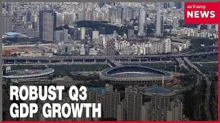S. Korea posts strongest q/q GDP growth in 3 years and 9 months