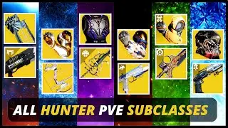 ALL HUNTER PVE Subclasses Build's (Mythic, GM's..) | Destiny 2
