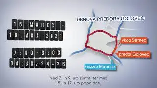 Obnova predora Golovec &ndash; pričakovani zastoji