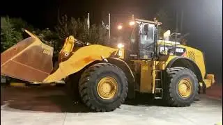 CAT 980K arrive in our yard 😎😎#caterpillar #wheelloader #yard #machinery #cat #earthmoving