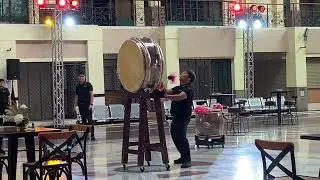 Bangkok - Drum practice inside Hua Lamphong #bangkok #thailand #drums #trainstation #drumming 