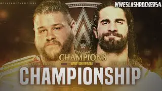 WWE Clash of Champions 2016 Match Card