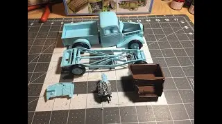 Revell '37 Ford Pickup Work In Progress