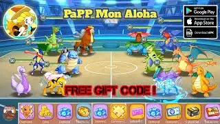FREE GIFT CODE! PaPP Mon Aloha 17 Gift Codes - Pokemon RPG Game Android APK
