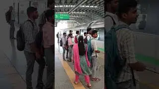 Silk Institute metro train arrived jalahalli cross metro station#like #share#subscribe #viral