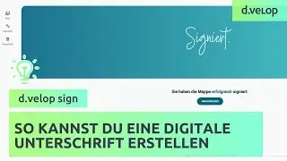 Digitale Unterschrift: So einfach kannst Du eine digitale Unterschrift erstellen | d.velop