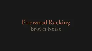 Firewood Crackle in Heavy Rain &ndash; Black Screen for Sleep & Focus @NicholasMazzio