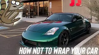 How NOT to wrap your car! And How to revive a drift car