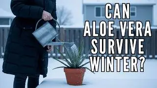 Aloe Vera vs. Snow? ❄️ How to Save Your Plant in Winter (Step by Step)