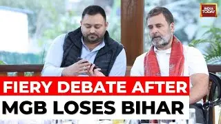 Allies At War, Narrative In Ruins: Inside Mahagathbandhan's Bihar Meltdown| Bihar Result Debate LIVE