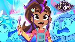 Magic Mixies Full Season 3: Sienna's TEAM vs. ENTRANCED Mixlings! 💪 | Moose Squad | Cartoon movies