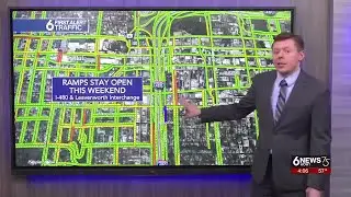 I-480 ramp at Harney Street closing over the weekend in Omaha