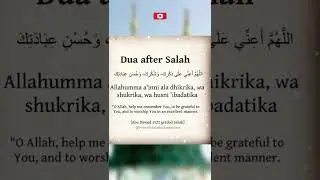 #Dua after #Salah #namaz #dhikr #recitation #yahayyuyaqayyum #deenwithin #yarasoolallahﷺ #yaallahﷻ