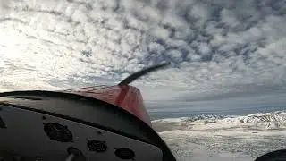 Teaching a CFI applicant how to spin and recover!