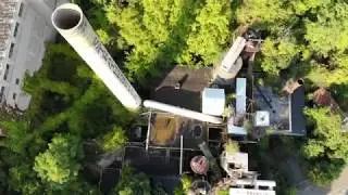 Drone video of the abandon  Strathmore Paper Co in MA.