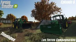 SILOS COMPACTION, WHEAT SALE AND START OF LIME SPREADING. LES TERRES CAMPAGNADRES