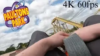 Cyclonator On-Ride POV (4K 60fps) | Paultons Park