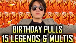 15x BIRTHDAY LEGEND TICKETS & MULTI PULLS | One Piece Treasure Cruise | ワンピース (トレクル)