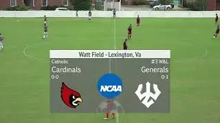 9/1/24 W&L MSOC vs Catholic