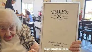 EMLE'S RESTAURANT with 91yr old Mom Northridge California June 15, 2025