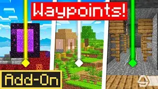 Waypoints | Minecraft Marketplace Addon | Showcase