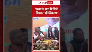 UP News: 'BJP के राज में सिर्फ विकास ही विकास' |ABPLIVE