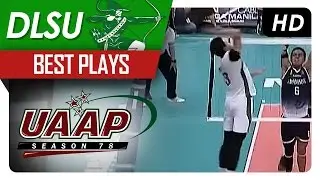 Raymark Woo with a solid spike! | UAAP 78 MV