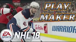PLAYMAKING AND BONECRUSHING! - NHL 18 Be a Pro #16 [Grinder]