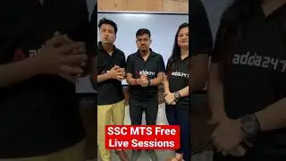 SSC MTS Free Live Sessions  #sscadda247 #sscadda247classes #sscadda247live #ssc