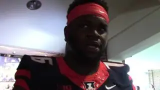 Illini freshman offensive lineman Larry Boyd