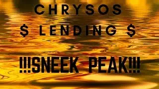 STENEUM, LOOPX, MONETIZE, SECULAR & CHRYSOS UPDATES!!! CHRYSOS LENDING SNEAK PEEK!!!