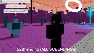 52th ending | all subendings | roblox (npcs are becoming smart)