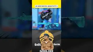 Best 3x scope sensitivity settings in bgmi💥🤯 #pubgmobile #bgmi #pubg #gaming #pubgm #shortsfeed