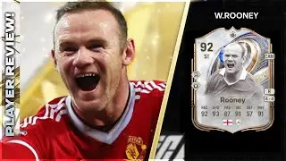 WHAT A CARD!!!!!! TOTY ICON 92 RATED WAYNE ROONEY PLAYER REVIEW - EA FC26 ULTIMATE TEAM