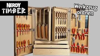 Schubk&auml;sten, M&ouml;belschloss und Messing fr&auml;sen - Werkzeugschrank Teil 3