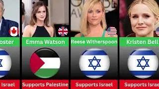 Famous Celebrities Who SUPPORT Israel or Palestine