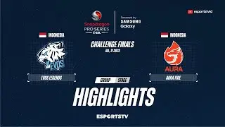 EVOS Legends vs Aura Fire HIGHLIGHTS Snapdragon Pro Series S3 | AURA vs EVOS