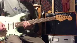 Strat into '64 Fender Vibroverb w/ JBL D130F