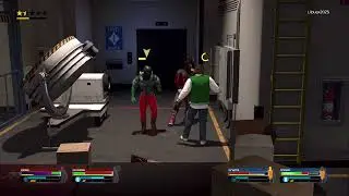 Zombie and ms. Zombie vs mrturtle and Franklin Wwe2k25 2v2