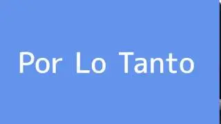 How to say Hence in Spanish