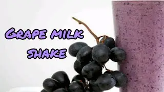 grape milk shake  How to prepare grape milk shake  energy juice #Porur ss Pandian Eat n'drinks