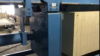 35 cubic foot JWI Used Filter Press 1200mm for sale