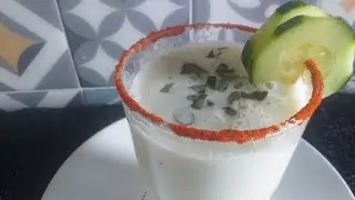 #Shortvideo Cucumber Masala More| Cucumber Yogurt Drink #French4leaf