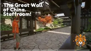 Planet Zoo The Great Wall of China Staffroom Speedbuild!